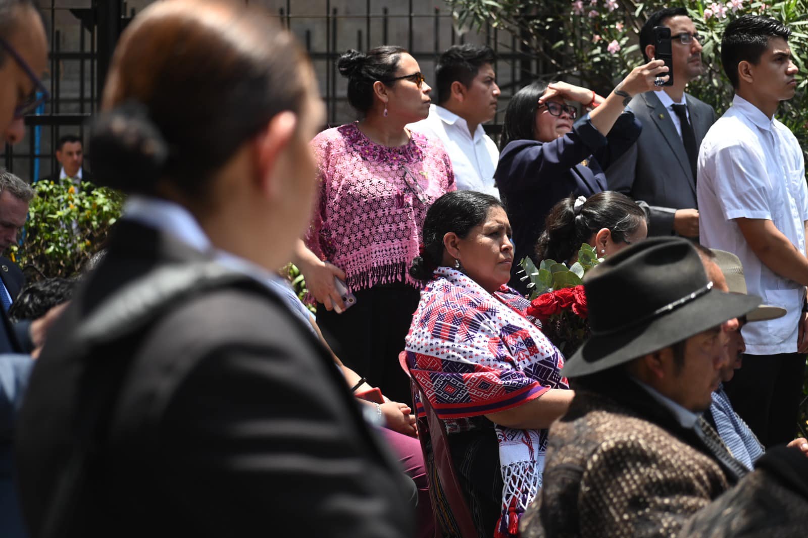 La comisionada Presidencial de Asuntos Municipales participó en el acto especial por los 100 días de Gobierno.