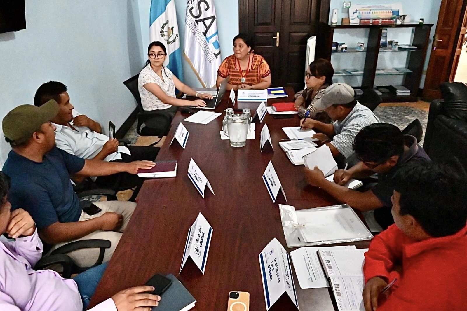 Reunión con el Comité de Desarrollo Campesino