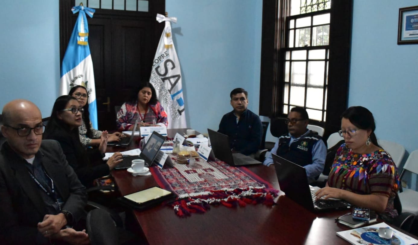 Reunión con representantes de la Secretaria de Seguridad Alimentaria y Nutricional