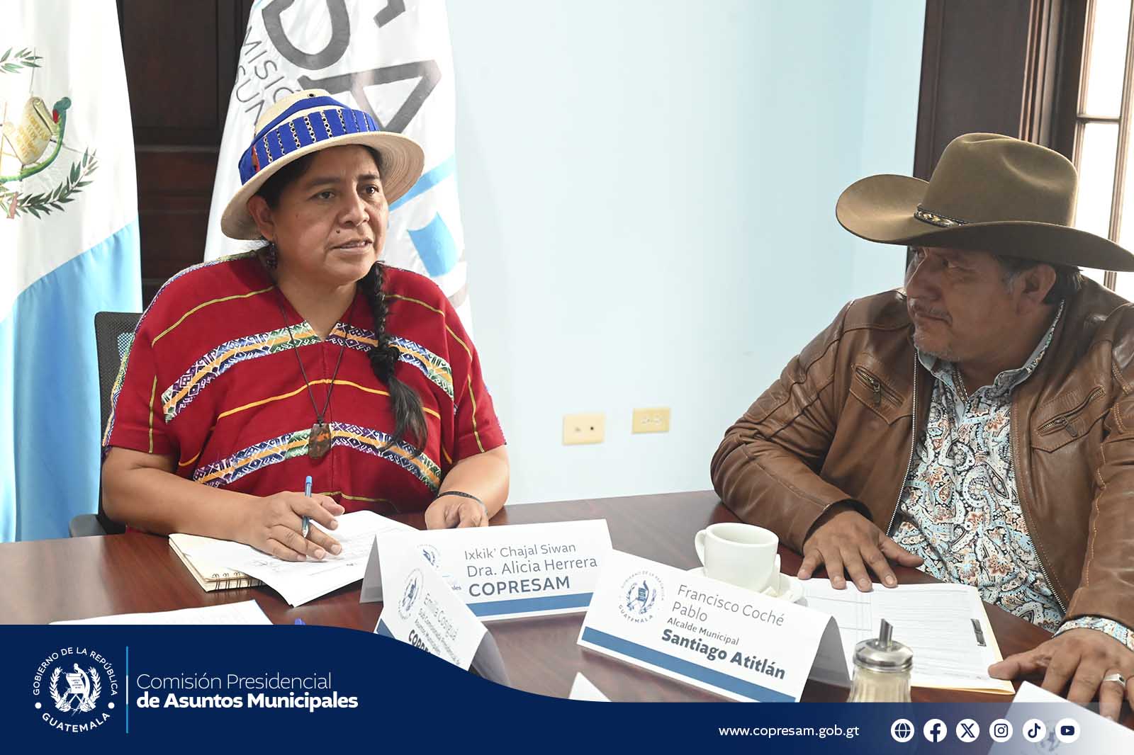 COPRESAM en reunión con la Muni de Santiago Atitlán y FODES