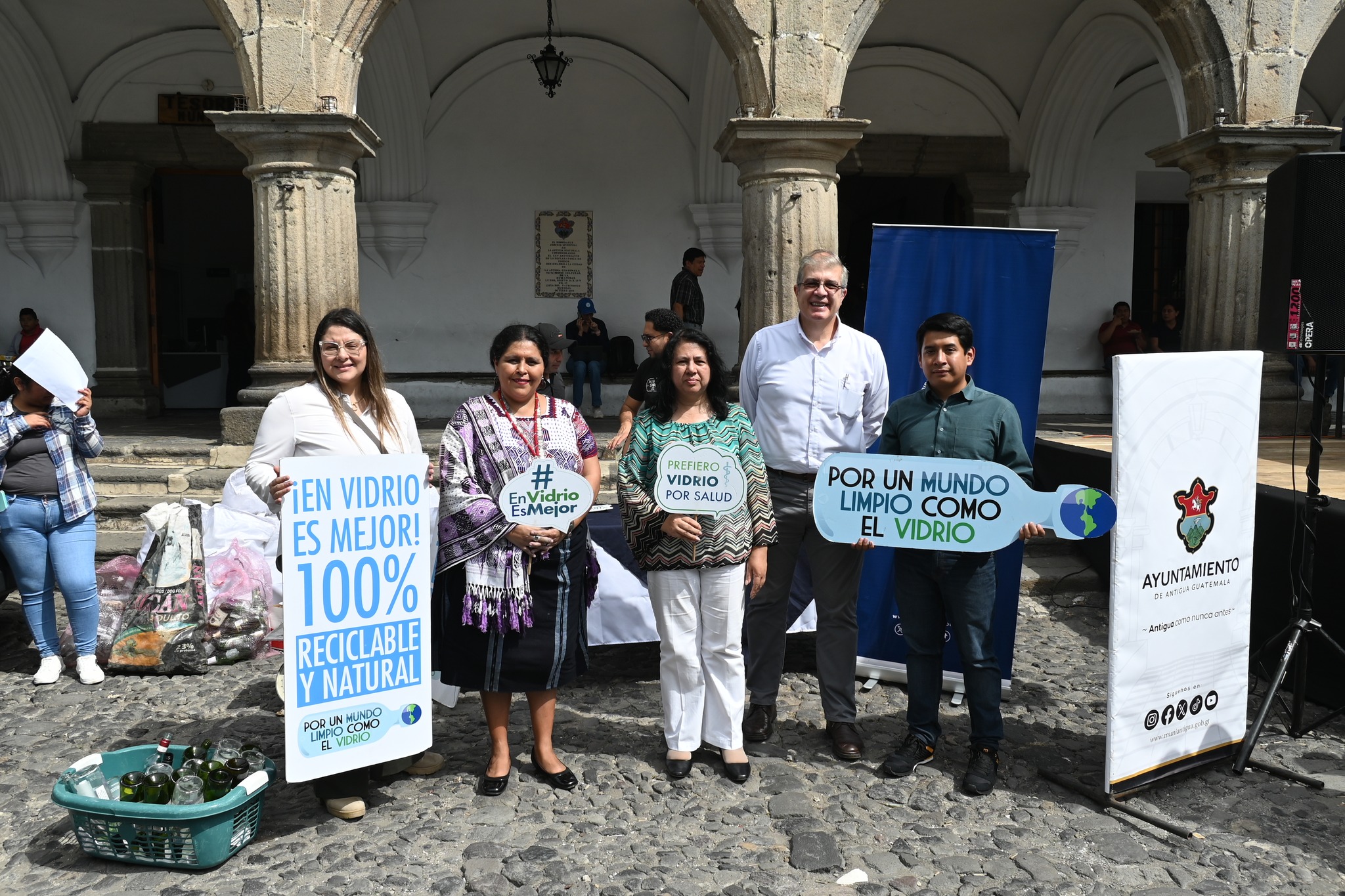 Cambiemos el Chaye por Vasos, en Antigua Guatemala